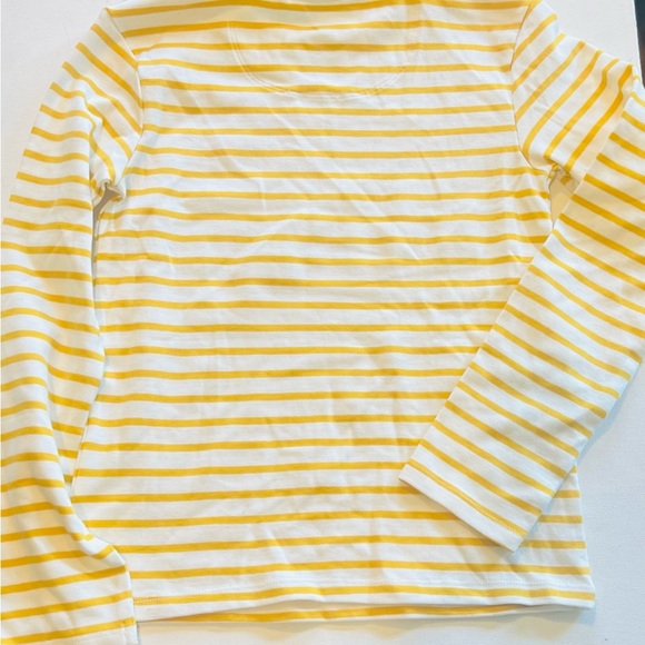 Dotty dungarees Ochre Breton Stripe Top - Picture 12 of 13